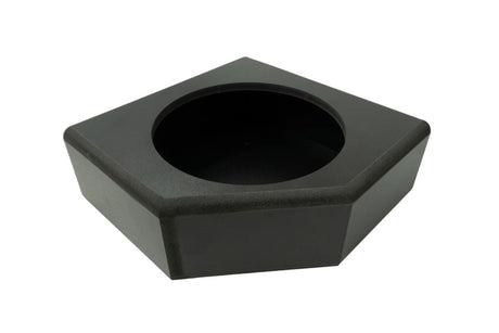 UTV Stereo '17+ Can-Am Maverick X3 Rear Low-Profile Passenger Side 10" Subwoofer Enclosure - Unloaded