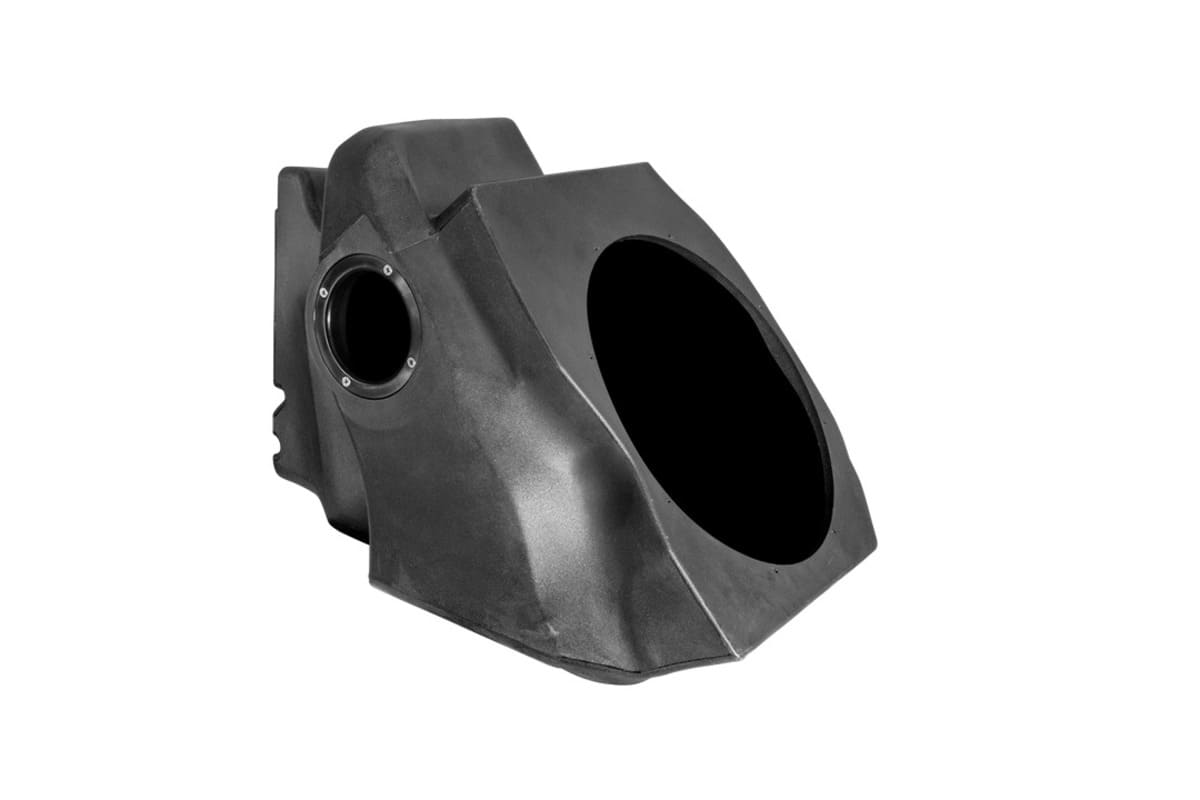UTV Stereo 25' Polaris RZR Pro Series 12" Vented Dash Subwoofer Enclosure