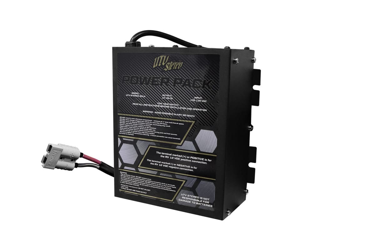 UTV Stereo 55A Power Pack System