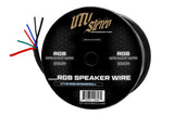UTV Stereo 6 Conductor RGB Speaker Wire - 50ft