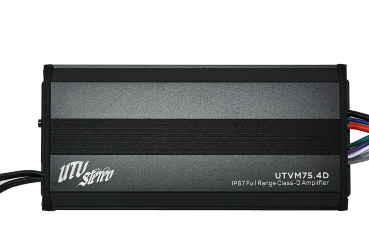 UTV Stereo 600W 4 Channel M-Series Amplifier