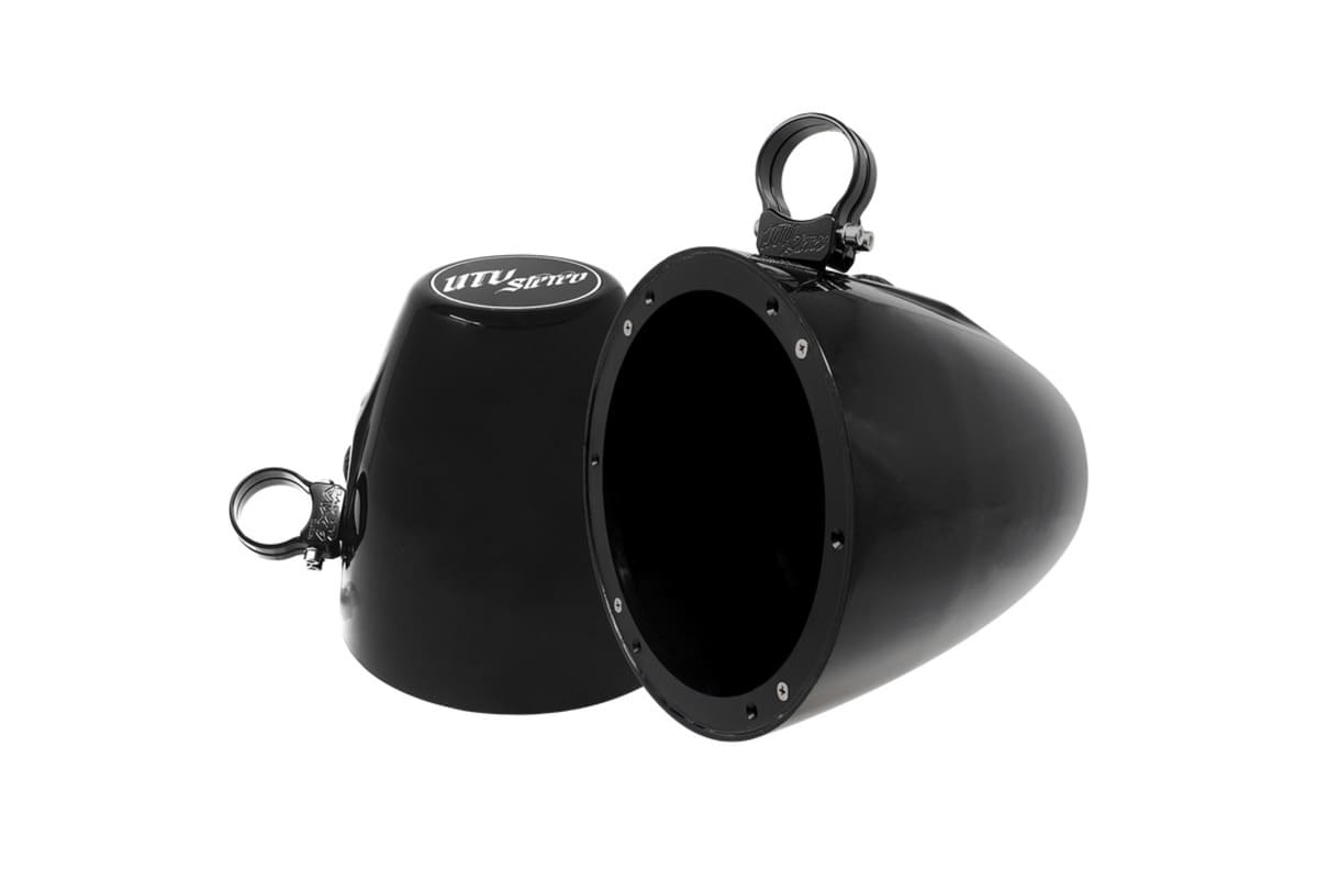 UTV Stereo 8" Cage Mount Pods Unloaded - Pair