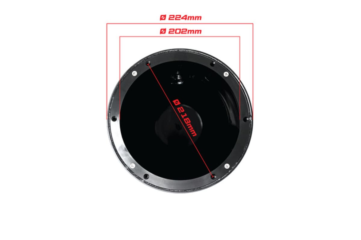 UTV Stereo 8" Cage Mount Pods Unloaded - Pair