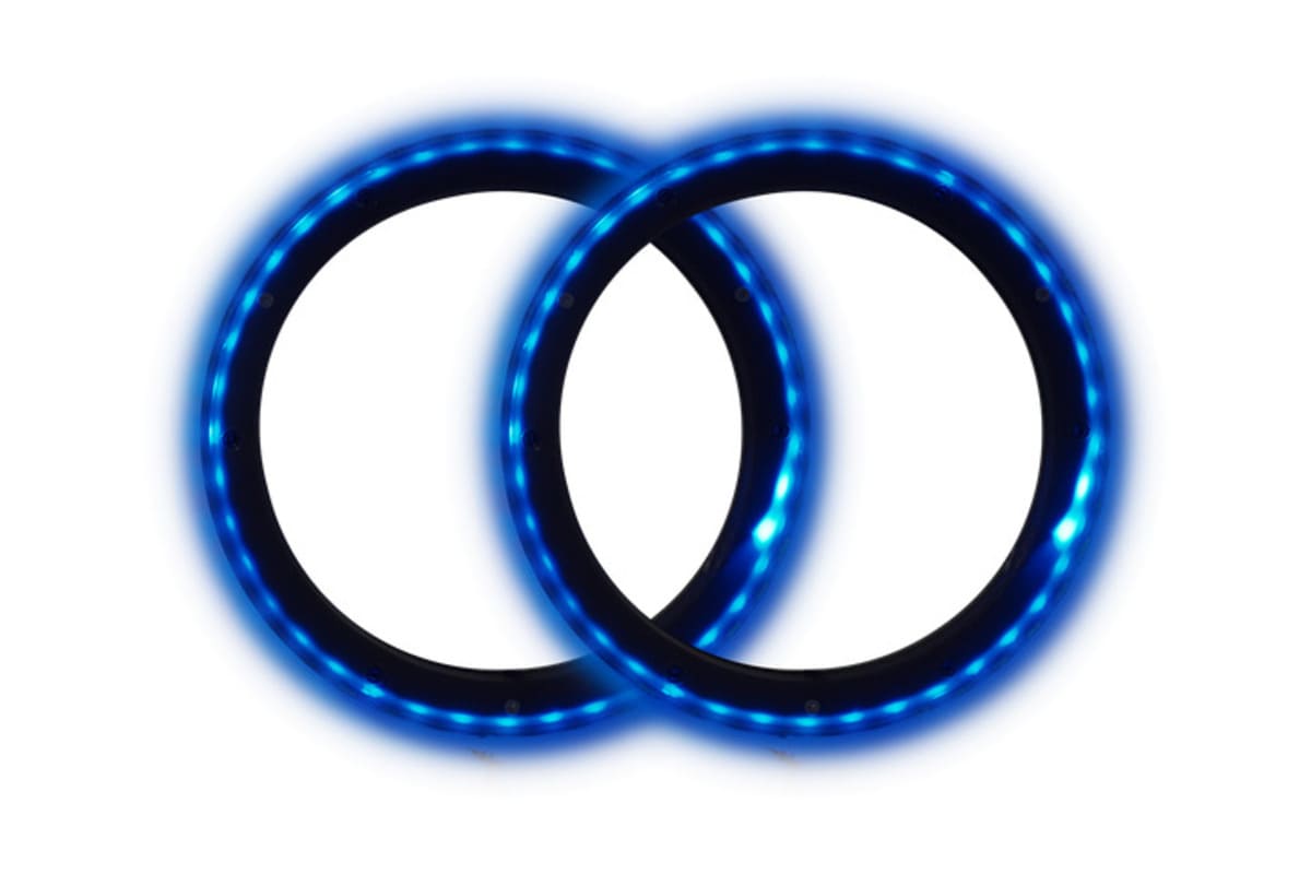 UTV Stereo Can-Am Maverick 8" RGB LED Speaker Rings - Pair