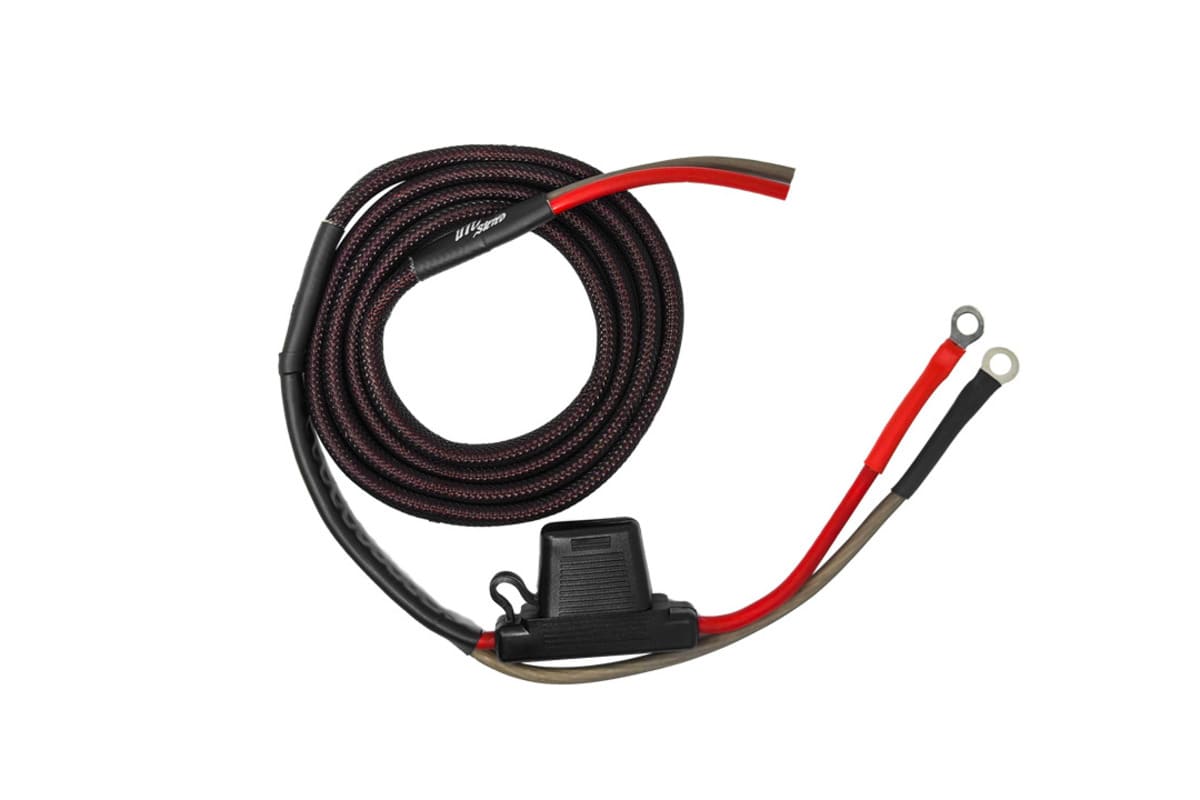 UTV Stereo 86" Amplifier Installation Power Harness - 80AMP Fused