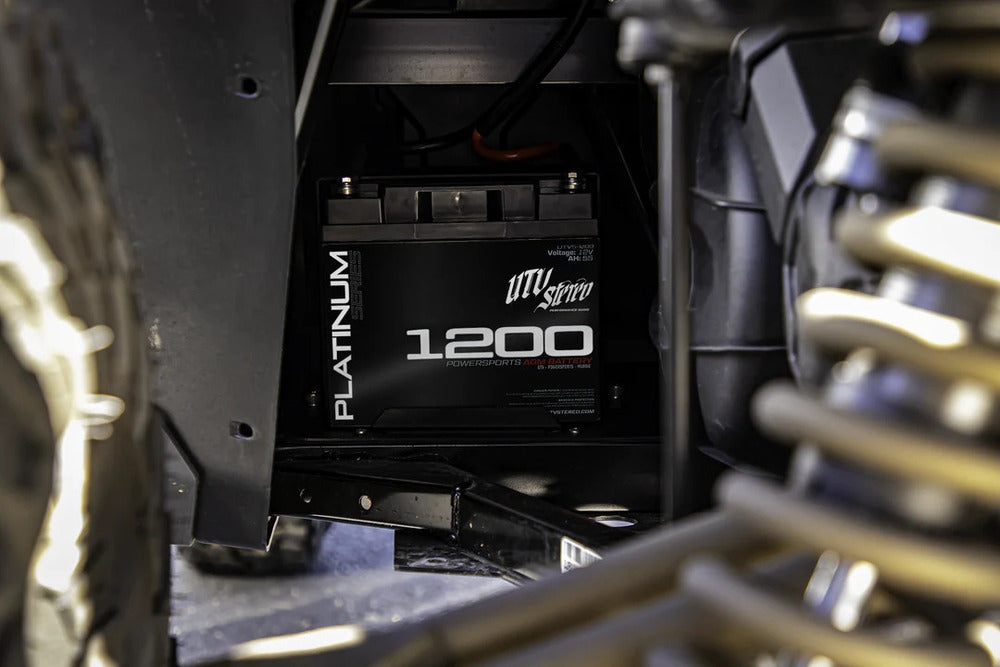 UTV Stereo Can-Am Defender 2nd Battery Mount Only - No Battery