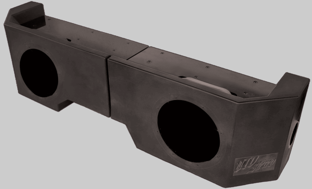 UTV Stereo Can-Am Defender 500W Dual 10" Subwoofer Kit