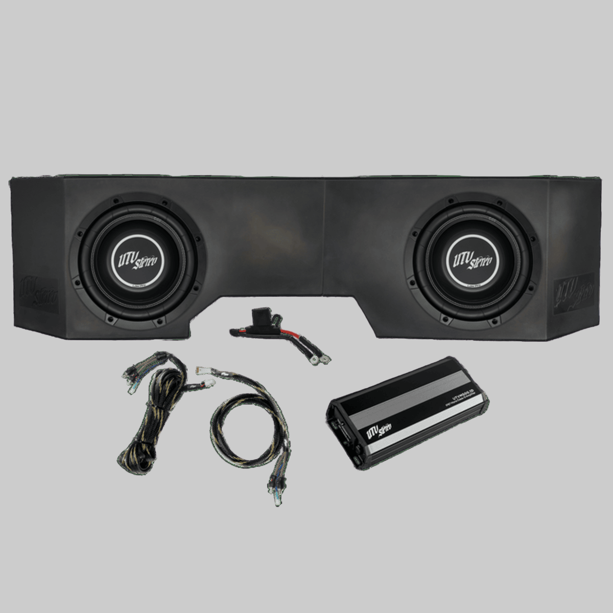 UTV Stereo Can-Am Defender 500W Dual 10" Subwoofer Kit