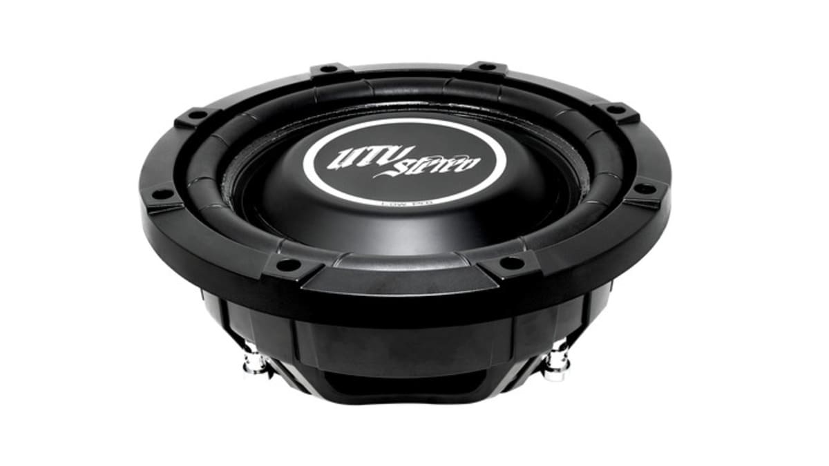 UTV Stereo Can-Am Maverick R 10” Front Driver Unloaded Subwoofer Enclosure - 2 Seats Model