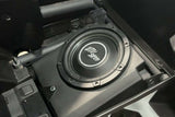 UTV Stereo Can-Am Maverick R 10" Rear Driver Unloaded Subwoofer Enclosure - 4 Seat Models
