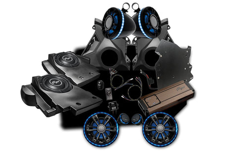 UTV Stereo Can-Am Maverick R BRP GO Elite Series Stage 6 Stereo Kit