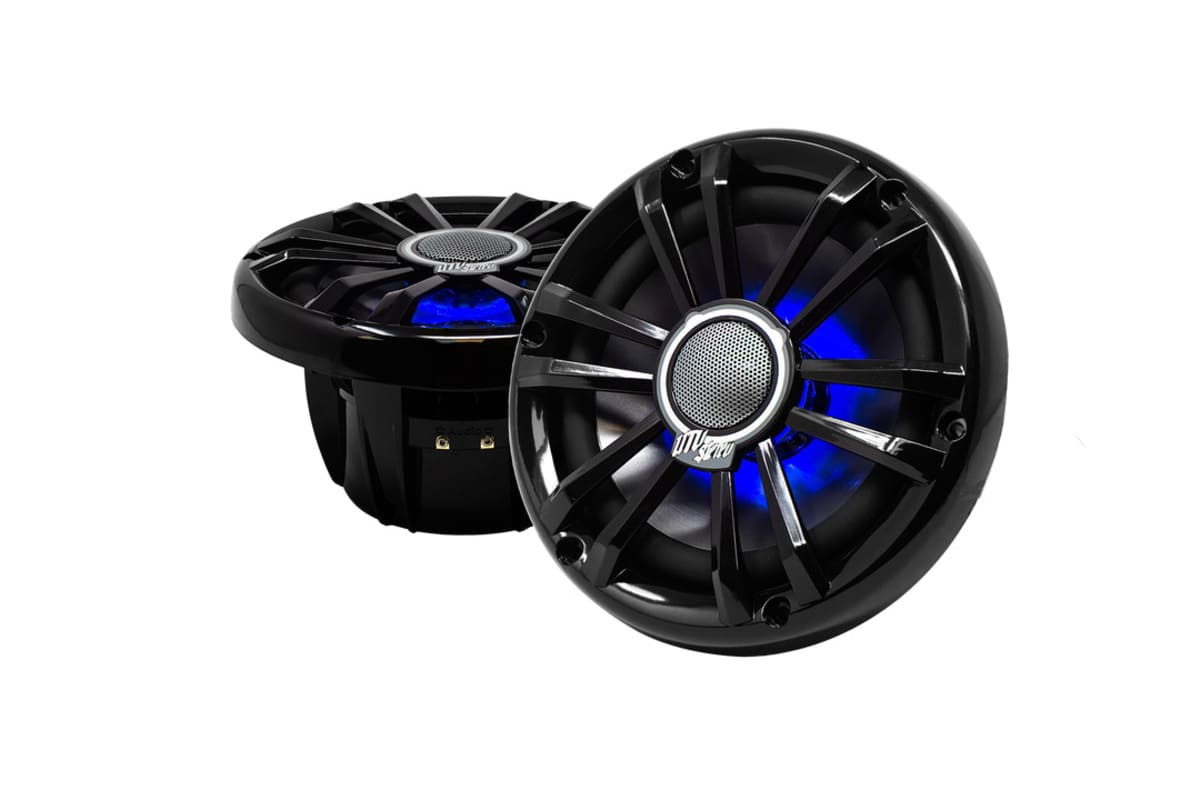 UTV Stereo Can-AM Maverick R  Built In RGB LED Pro Series 1" Tweeter - Pair