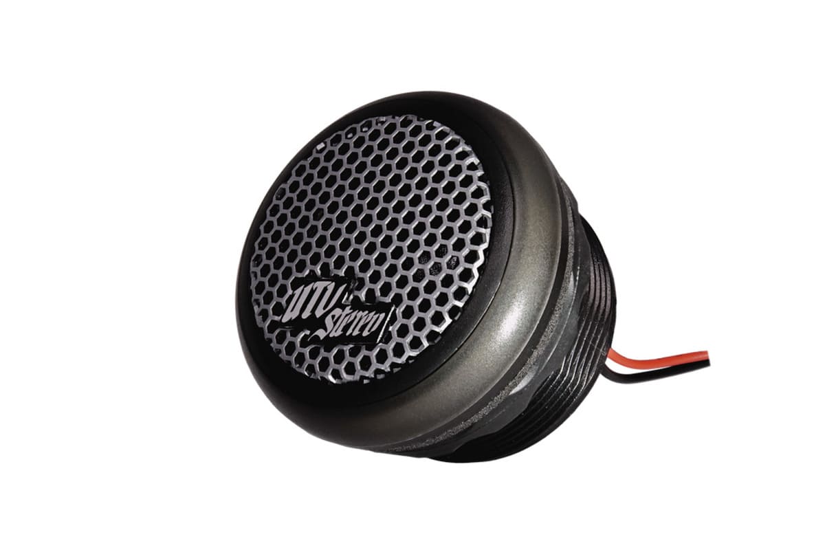 UTV Stereo Can-AM Maverick R  Built In RGB LED Pro Series 1" Tweeter - Pair