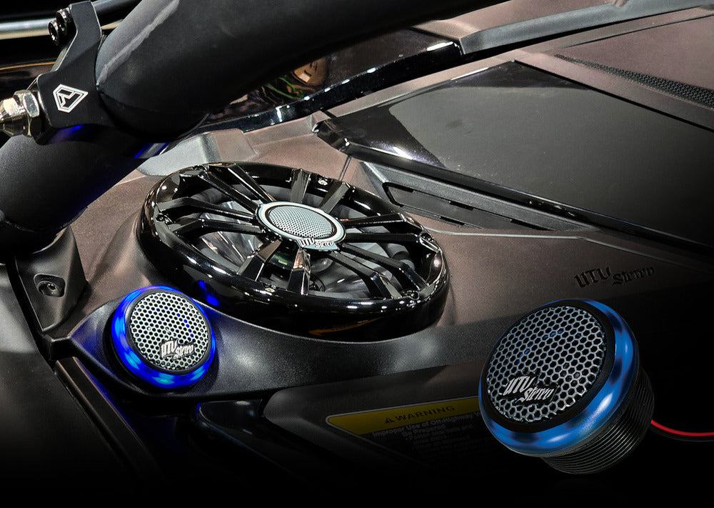 UTV Stereo Can-Am Maverick R Signature Series Stage 7 Stereo Kit