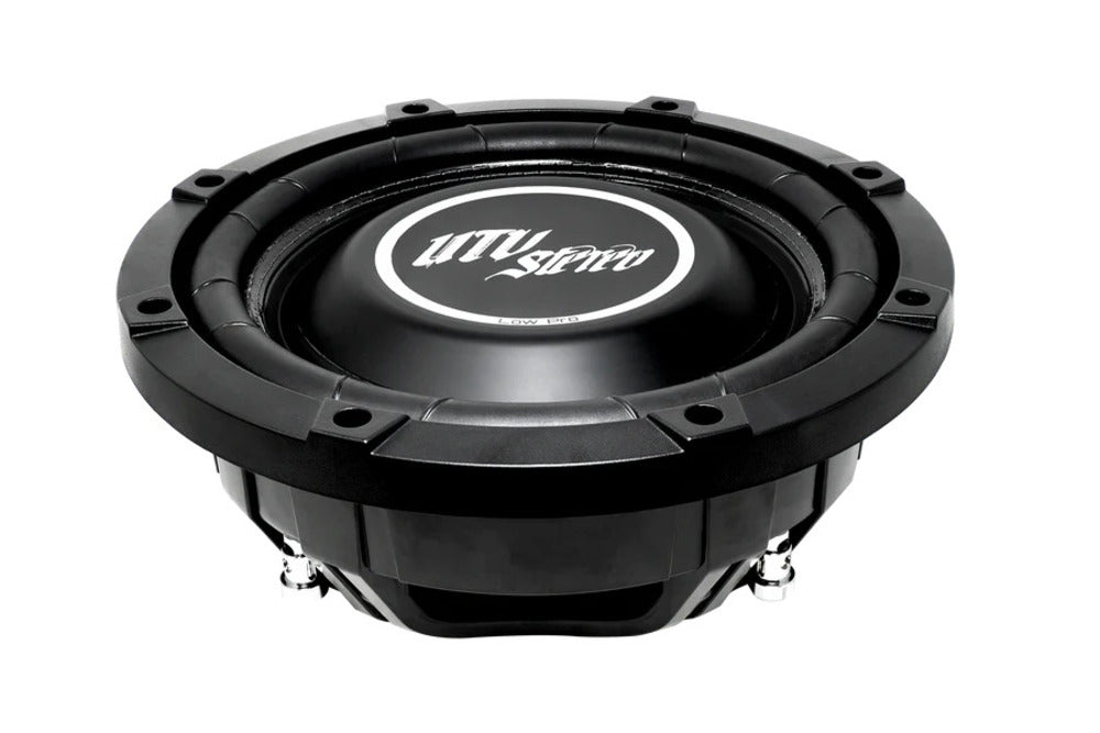 UTV Stereo Can-Am Maverick X3 10" Low Profile Front Driver Side Sub Box Unloaded Enclosure