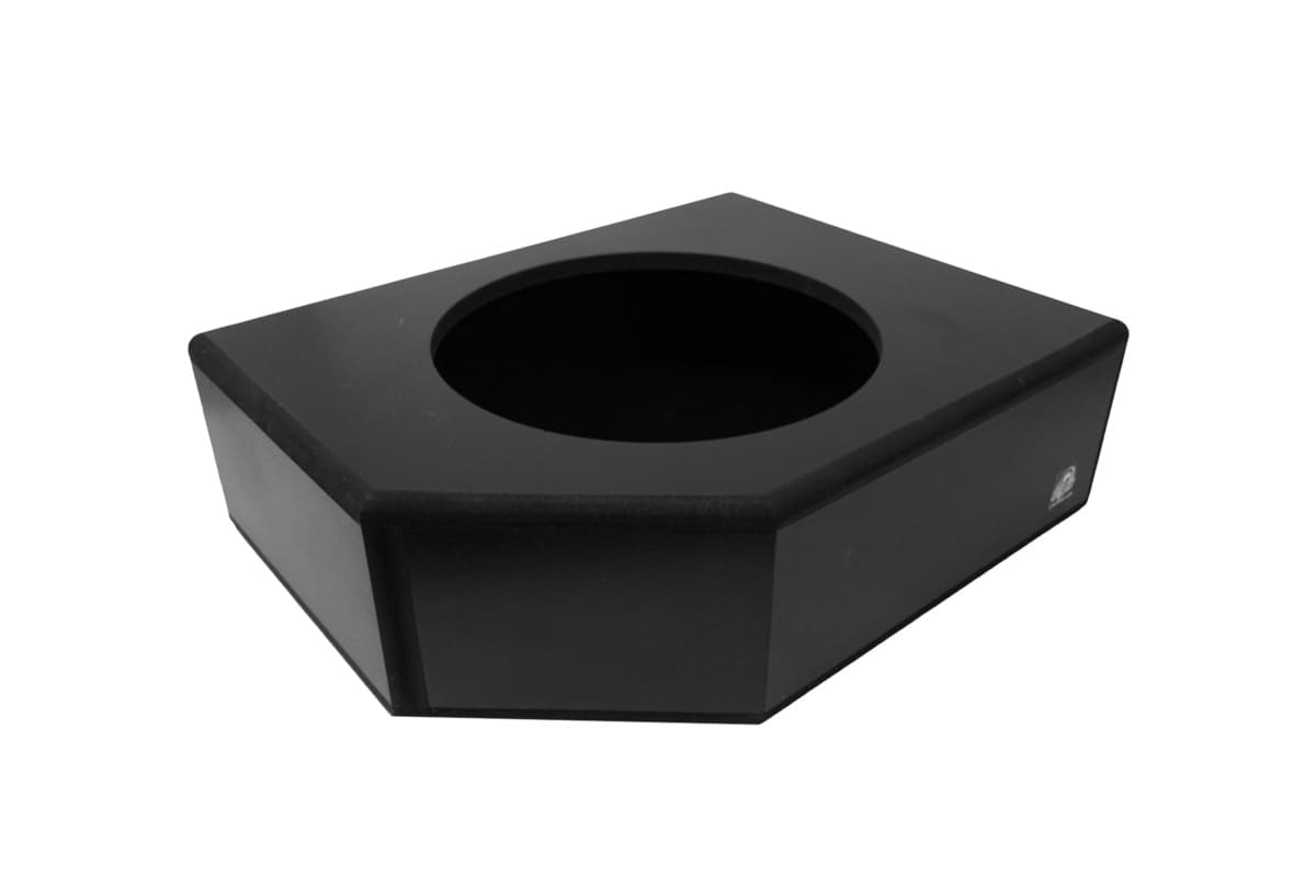 UTV Stereo Can-Am Maverick X3 Low Profile Front Passenger Side 10” Sub Box Enclosure - Unloaded