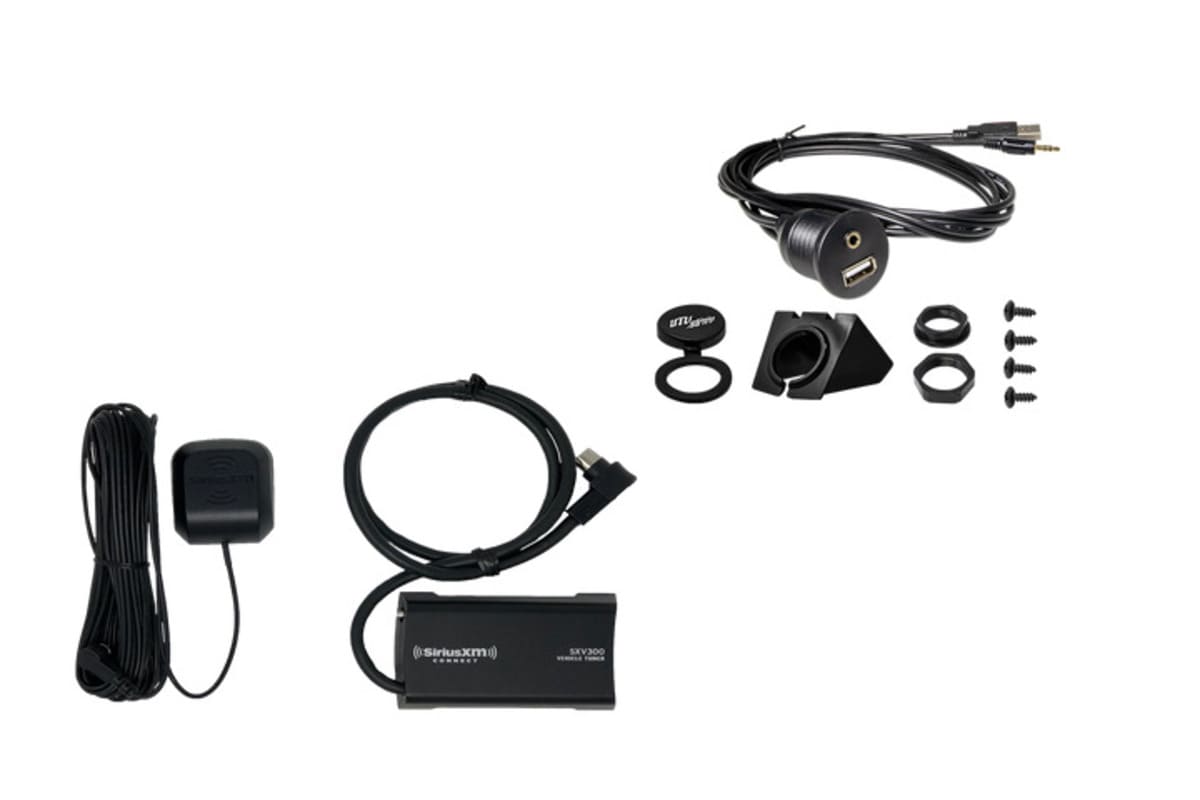 UTV Stereo Can-Am Maverick X3 JVC KD-MR1BTS Lower Head Unit Mount