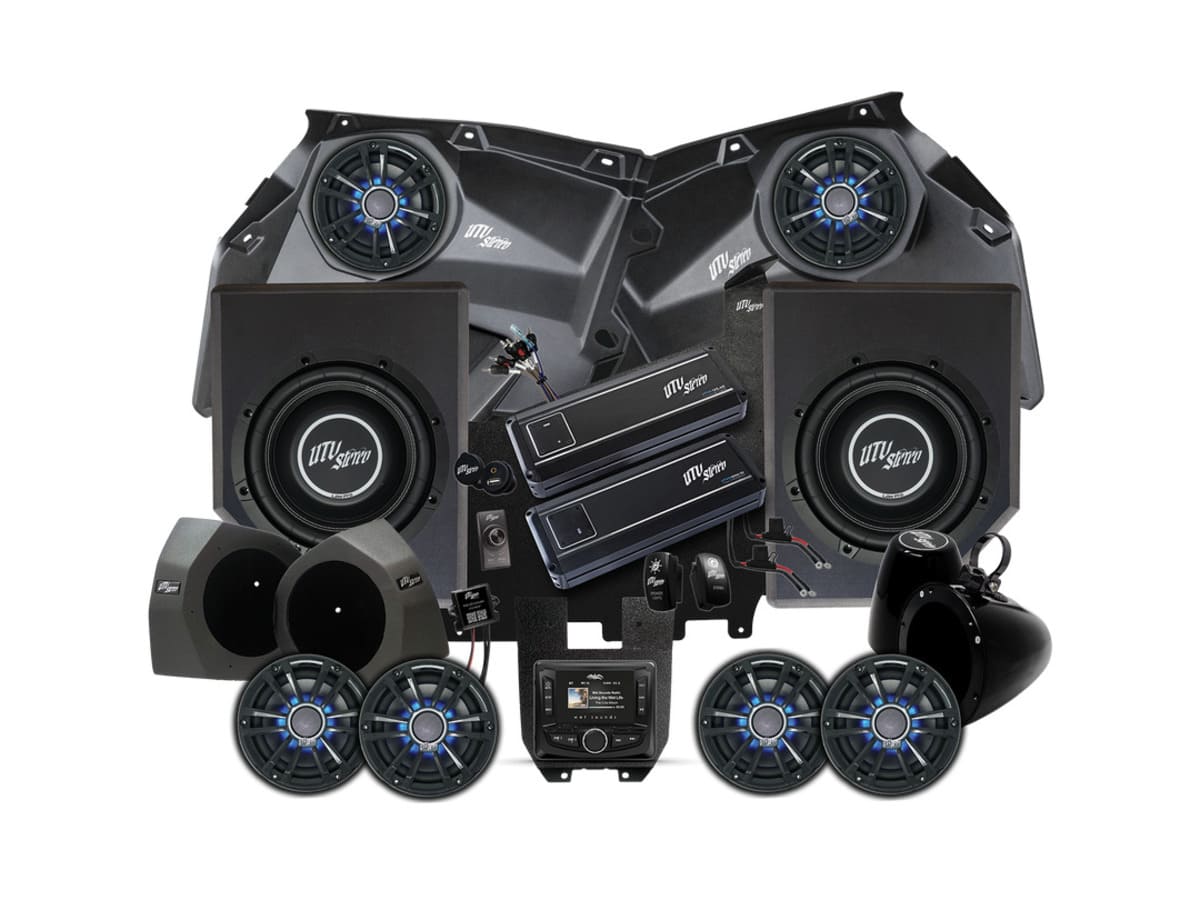 UTV Stereo Can-Am Maverick X3 Signature Series Stage 7 Stereo Kit