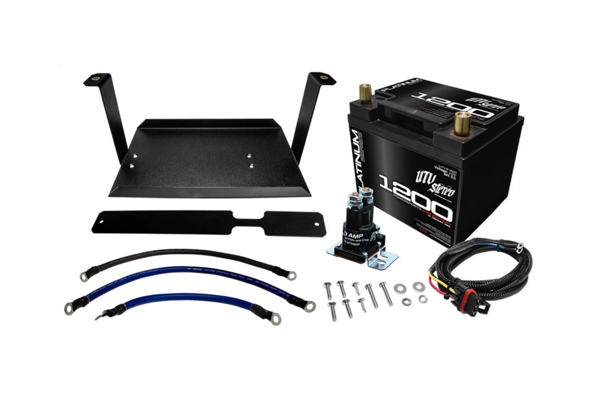 UTV Stereo Dual Bank Battery Charger & Maintainer