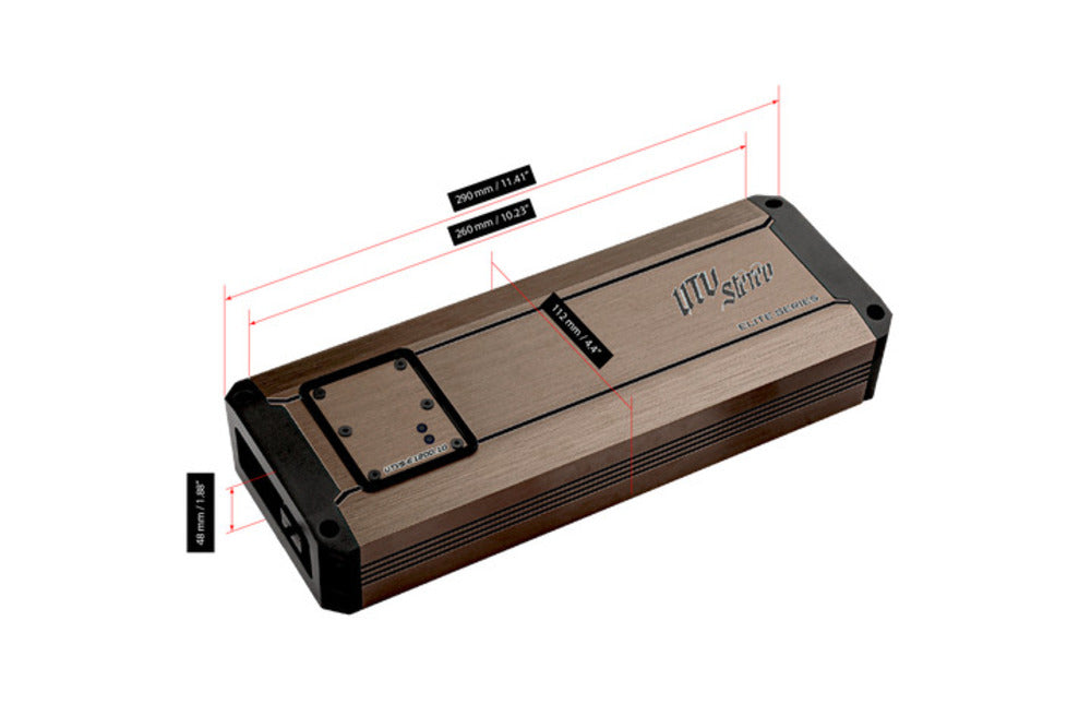 UTV Stereo Elite Series 1200W Monoblock Amplifier