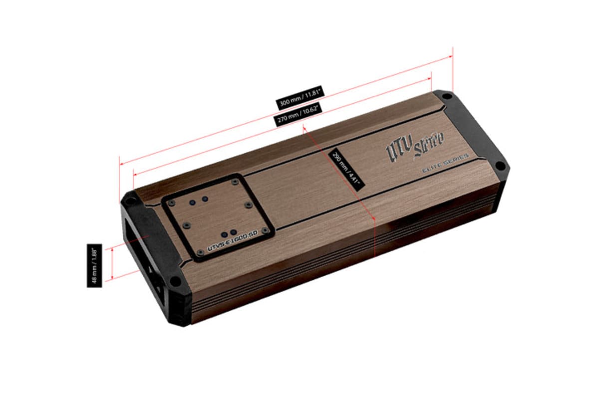 UTV Stereo Elite Series 1600W 5-Channel Amplifier