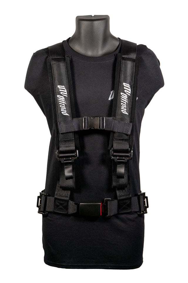 UTV Stereo H2A Auto Latch Harness - 4 Point