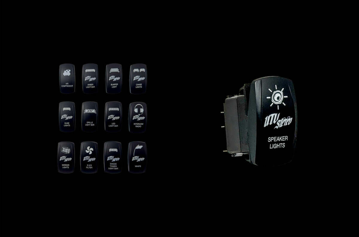 UTV Stereo High Current Harness & Rocker Switch