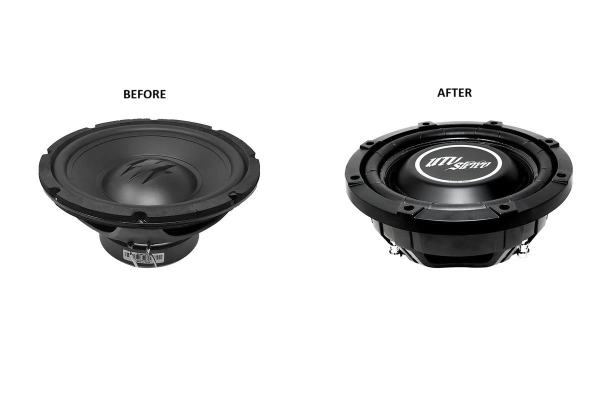 UTV Stereo Kawasaki Teryx H2 10" Vented Sub Kit