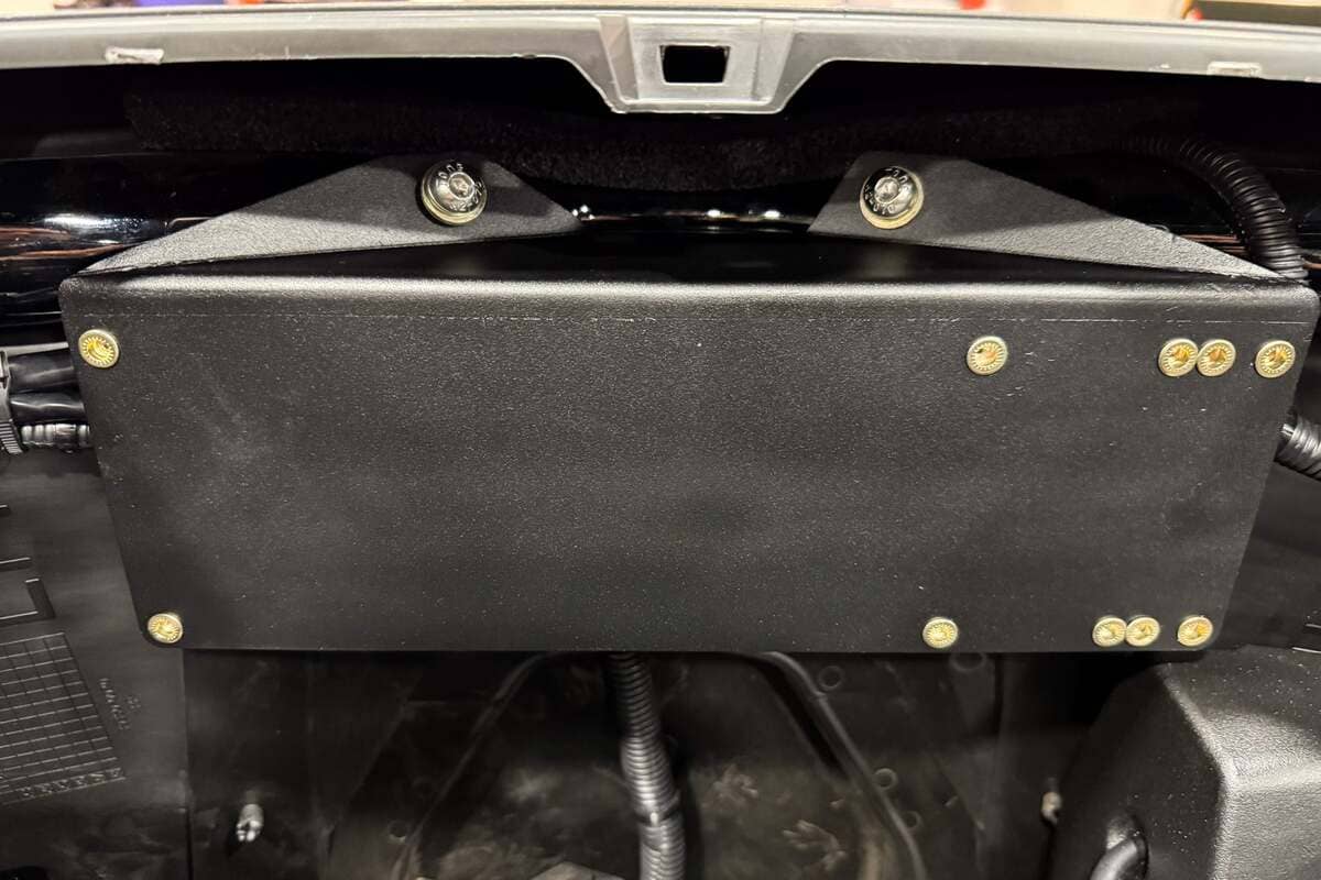 UTV Stereo Kawasaki Teryx H2 Firewall Amplifier Mount