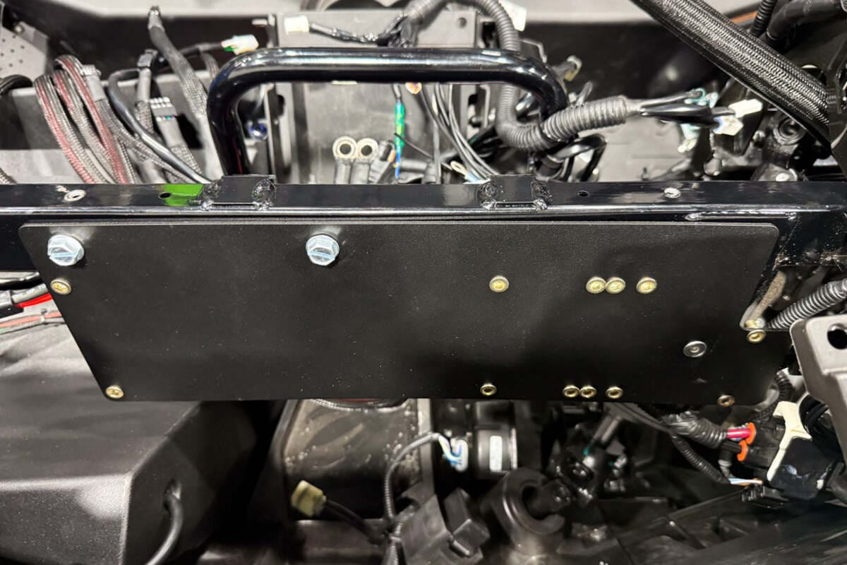 UTV Stereo Kawasaki Teryx H2 Upper Amplifier Mount