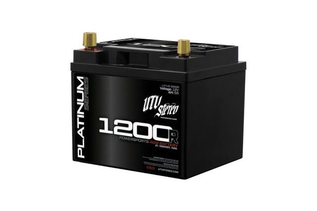 UTV Stereo Platinum Series AGM 1200 Reverse Polarity Battery