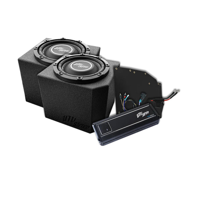 UTV Stereo Polaris Ranger 1000W Dual 10" Subwoofer Kit