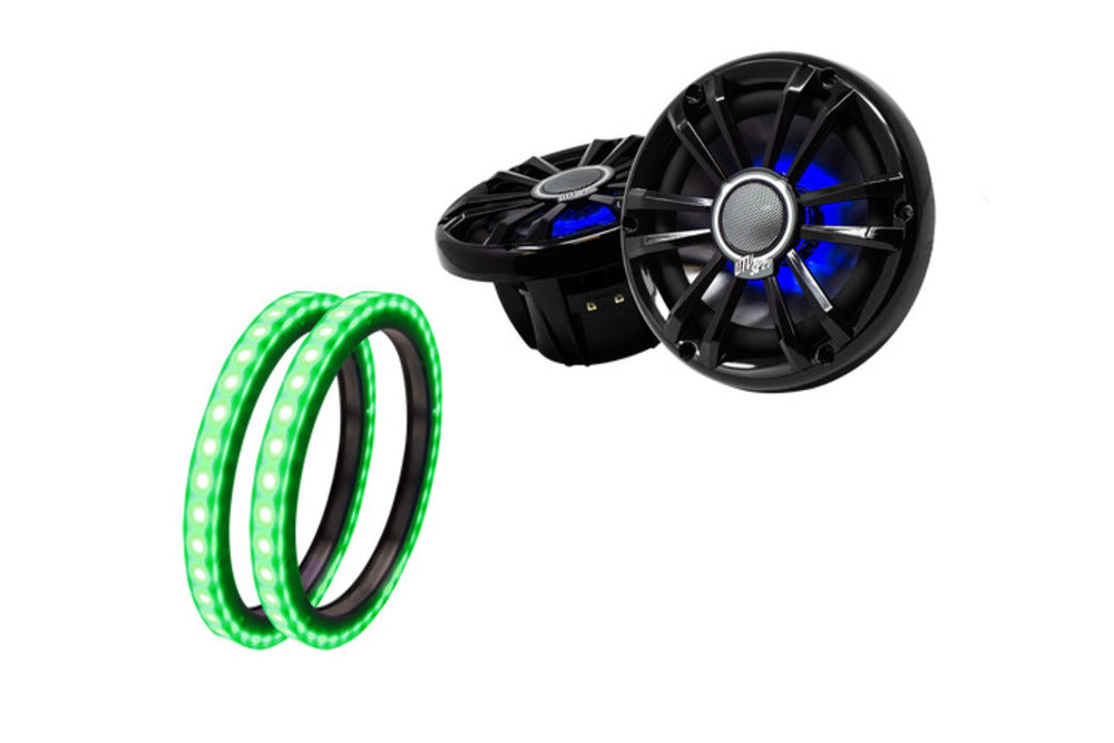 UTV Stereo Polaris Ranger 1500 Front Overhead Speaker Adapters - Pair