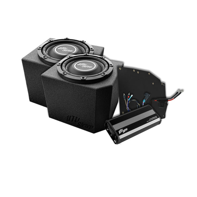 UTV Stereo Polaris Ranger 500W Dual 10" Subwoofer Kit