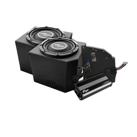 UTV Stereo Polaris Ranger 500W Dual 10" Subwoofer Kit