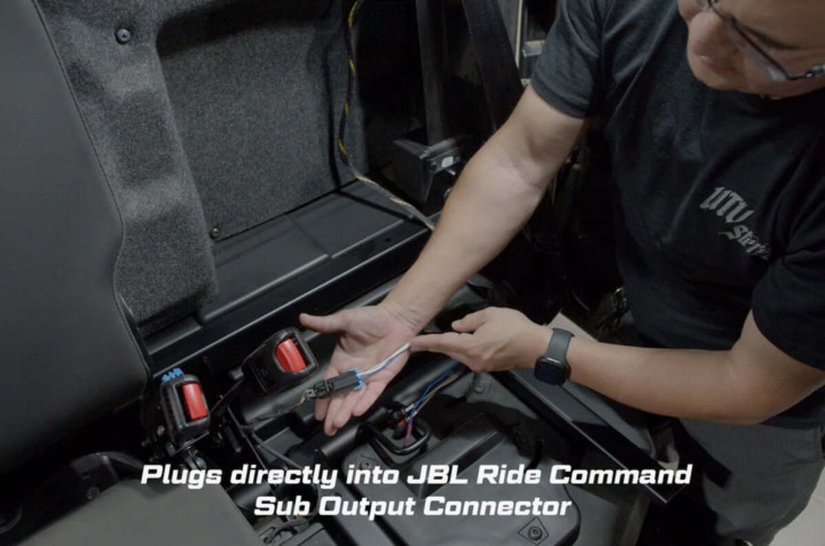 UTV Stereo Polaris Ranger XD 1500 Rocker Bass Knob Adapter Cable