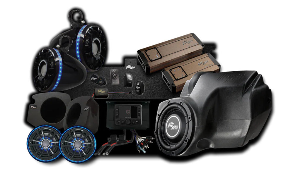 UTV Stereo Polaris RZR Elite Series Stage 7 Stereo Kit