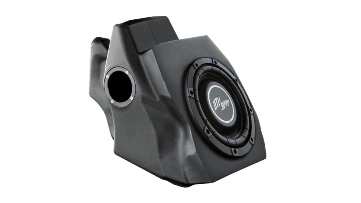 UTV Stereo Polaris RZR Pro Series 10" Vented Dash Subwoofer Enclosure