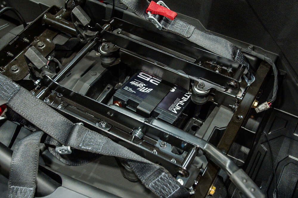 UTV Stereo Polaris RZR Pro Series 4 Seat Models 2nd Battery Kit