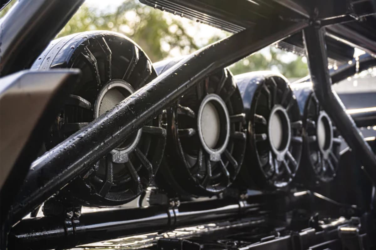 UTV Stereo Polaris RZR Pro Series Rear Speaker Bar