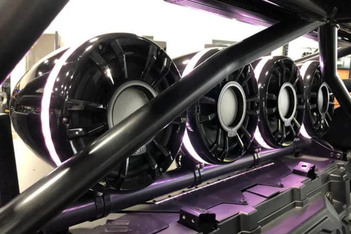 UTV Stereo Polaris RZR Pro Series Rear Speaker Bar