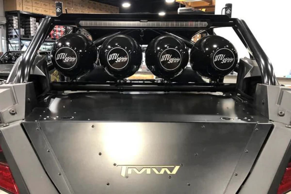 UTV Stereo Polaris RZR Pro Series Rear Speaker Bar