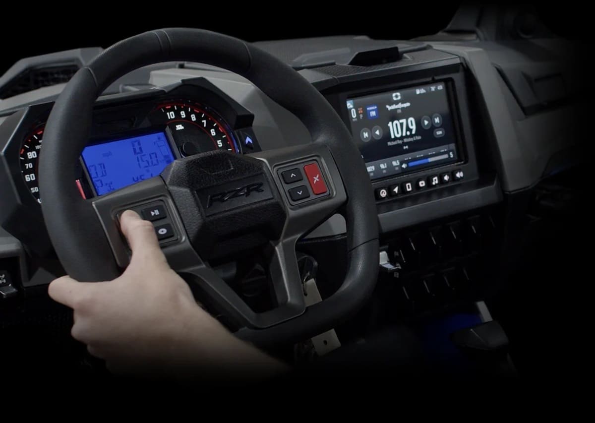 UTV Stereo Polaris RZR Pro Series Ride Command Stage 7 Stereo Kit