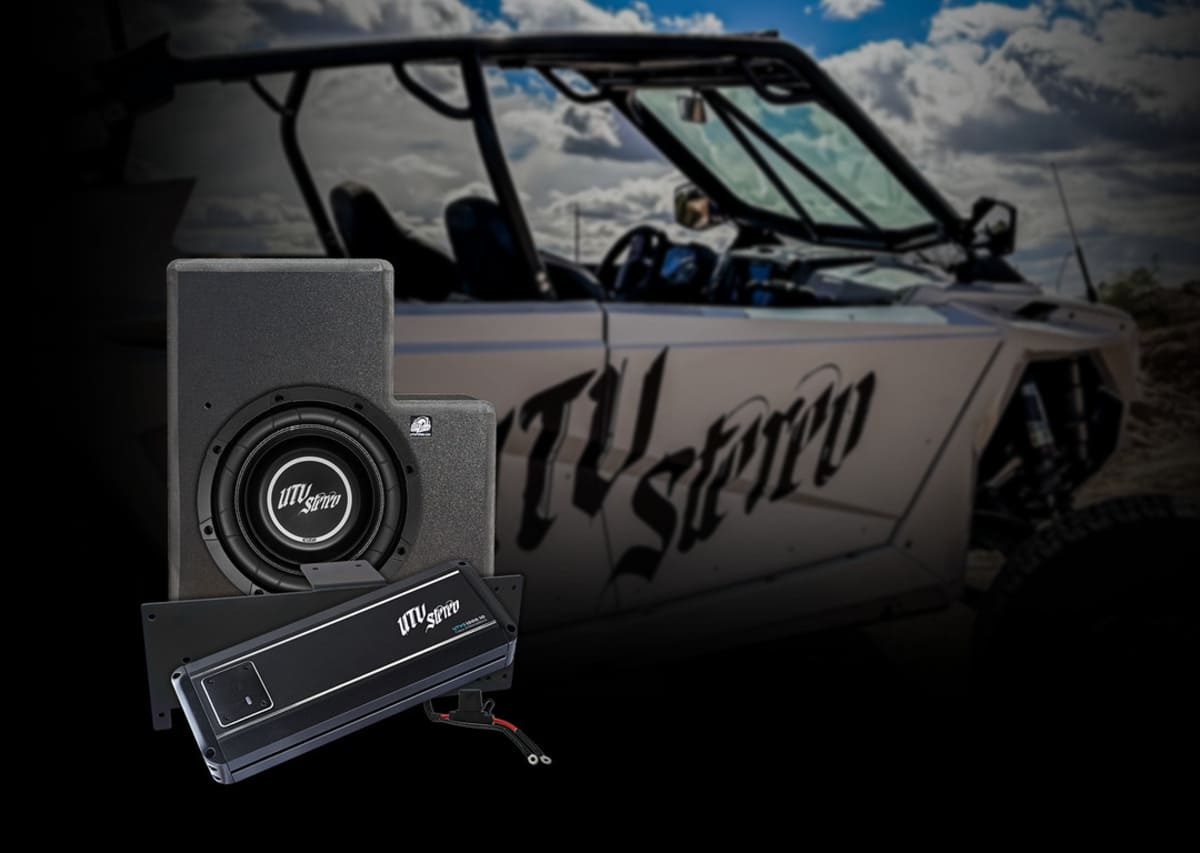 UTV Stereo Polaris RZR Pro Series Signature Stage 6 Stereo Kit