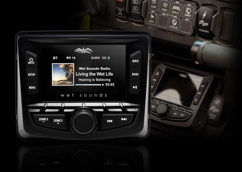 UTV Stereo Polaris RZR Signature Series Stage 7 Stereo Kit