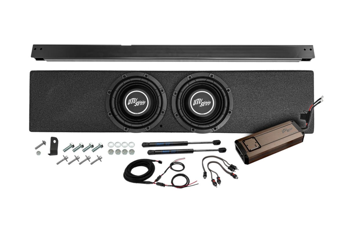 UTV Stereo Polaris Xpedition Rear Subwoofer Upgrade