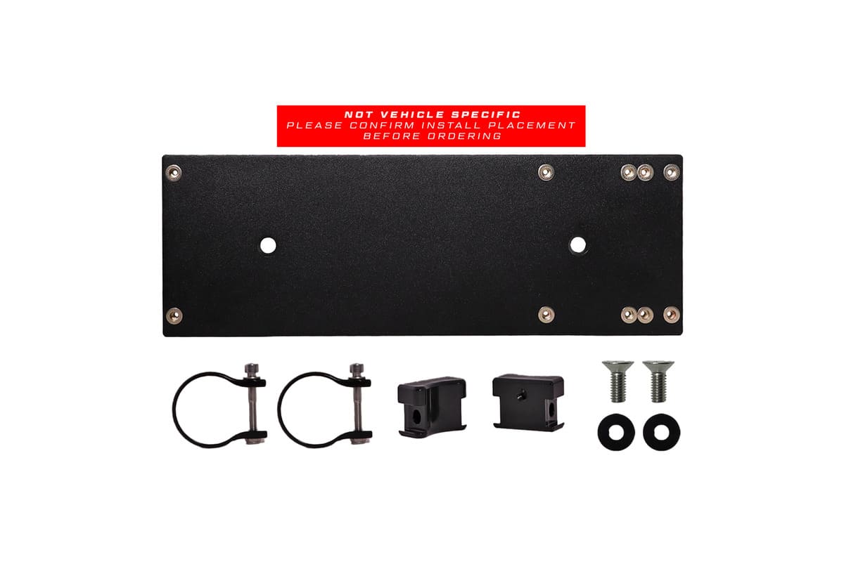UTV Stereo Universal Amplifier Mount With Clamps