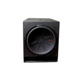 UTV Stereo Vented 15" Seat Replacement Enclosure & 15" Comp-R Kicker Subwoofer