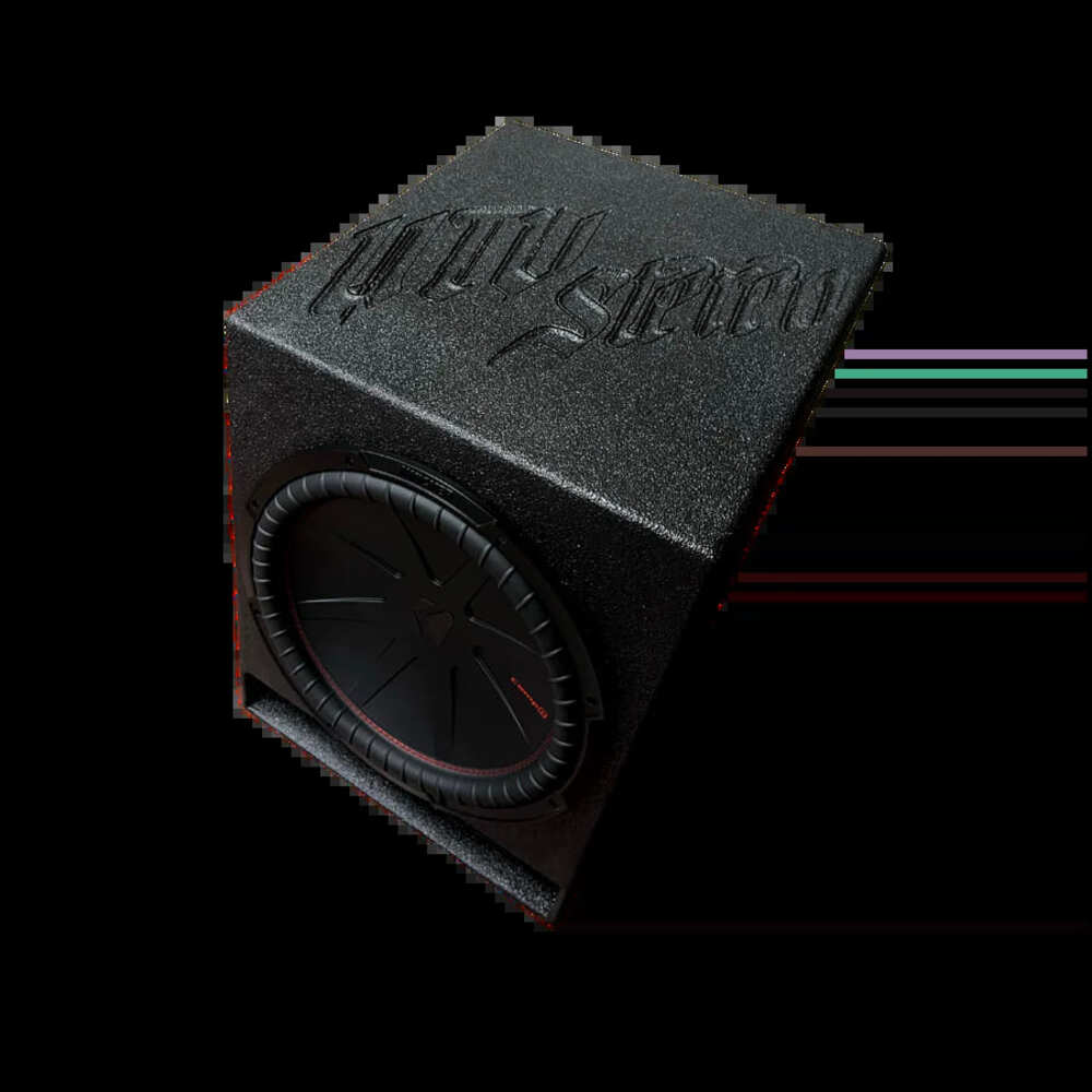 UTV Stereo Vented 15" Seat Replacement Enclosure & 15" Comp-R Kicker Subwoofer