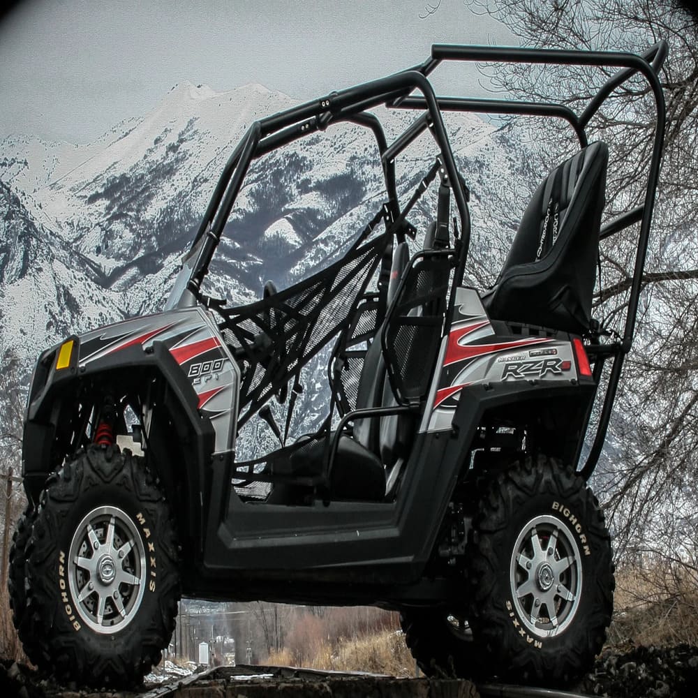 UTVMA '08-'14 Polaris RZR 800 Backseat & Roll Cage Kit